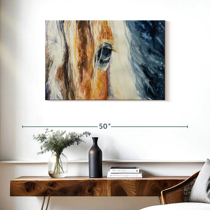 Brampt Horse Eye, 24" H x 36" W