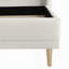 Lit plateforme tapissier Romano Boucle-1072328564
