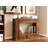 47" Farmhouse Console Table, Sofa Table Accent Table, Entryway Table With Storage, Narrow Entryway Table For Hallway, Living Room, Entrance, Foyer