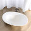 Baignoire autoportante en résine de 55 po x 30,7 po-106892951