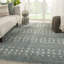 Cupertino Hand Knotted Wool Geometric Area Rug-1658077810