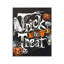 Plaque murale Trick Or Traite Vintage Traditions, design par Kim Allen