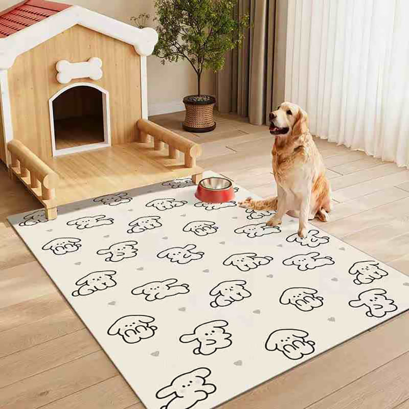 Coussin imperméable et résistant à l'urine en PVC spécifique aux animaux de compagnie, H 55,11 po x l 27,55 po x P 0,27 po