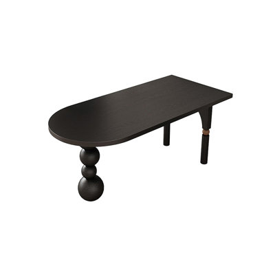 Medieval style unique solid wood dining table