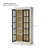 Rustic Style Display Cabinet With Glass Doors – Tall Curio Cabinet For Collectibles, Figures And Trophies-805644880