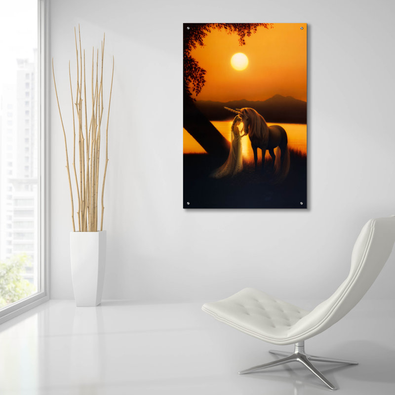 «Enchanted Evening» par Kirk Reinert, H 36 po x l 24 po x P 0,2 po