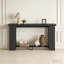 Table moderne à l'arrière, console étroite avec charme rustique et rangement polyvalent pour les espaces compacts-1053546903