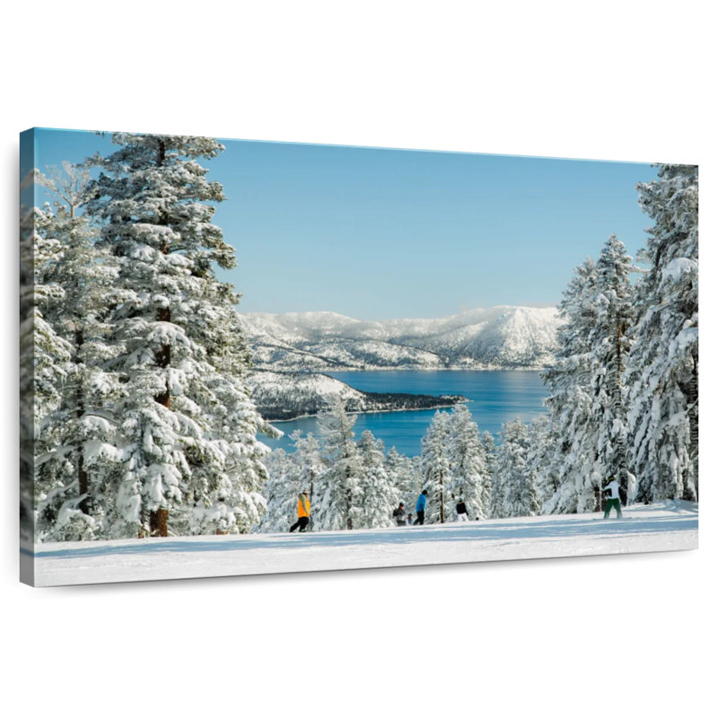 Siroe Winter Tahoe Skiing, H 8 po x l 12 po
