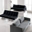 Heinle Glass Top Sled Nest Of Tables