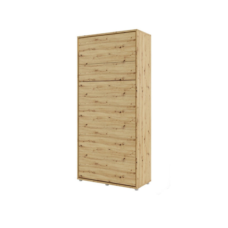 Ey Storage Bed, Oak, European Single (90 x 200cm)