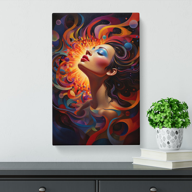 Cosmos Orphism - Print, 76cm H x 50cm W x 3cm D