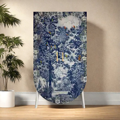Armoire de rangement moderne à double porte