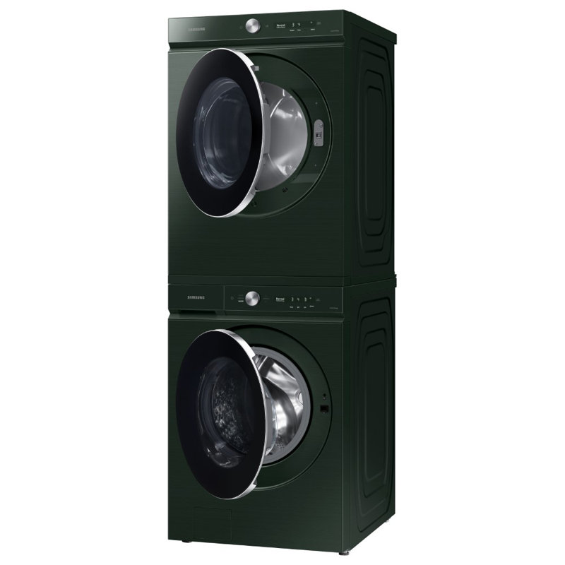 Samsung Bespoke 7.6 cu. ft. Ultra Capacity Dryer with AI Optimal Dry and Super Speed Dry, Electric, Forest Green
