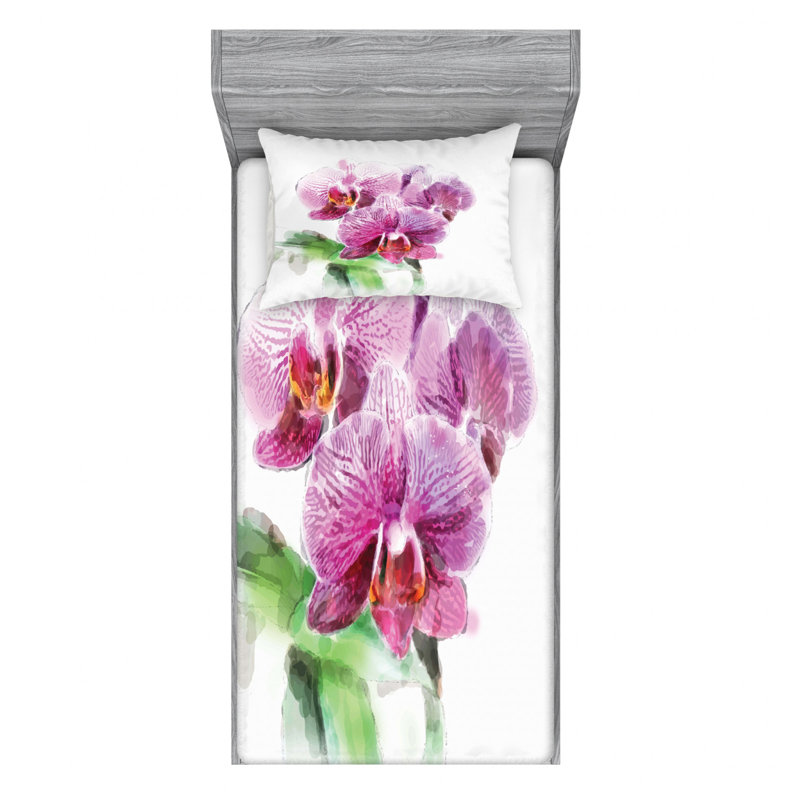 Microfiber Sheet Set, Twin XL Sheet Set with Fitted Sheet