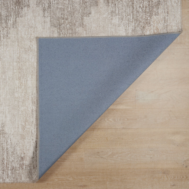 Tapis en polyester tissé à la machine Union, Rectangle 1 pi 10 po x 2 pi 10 po