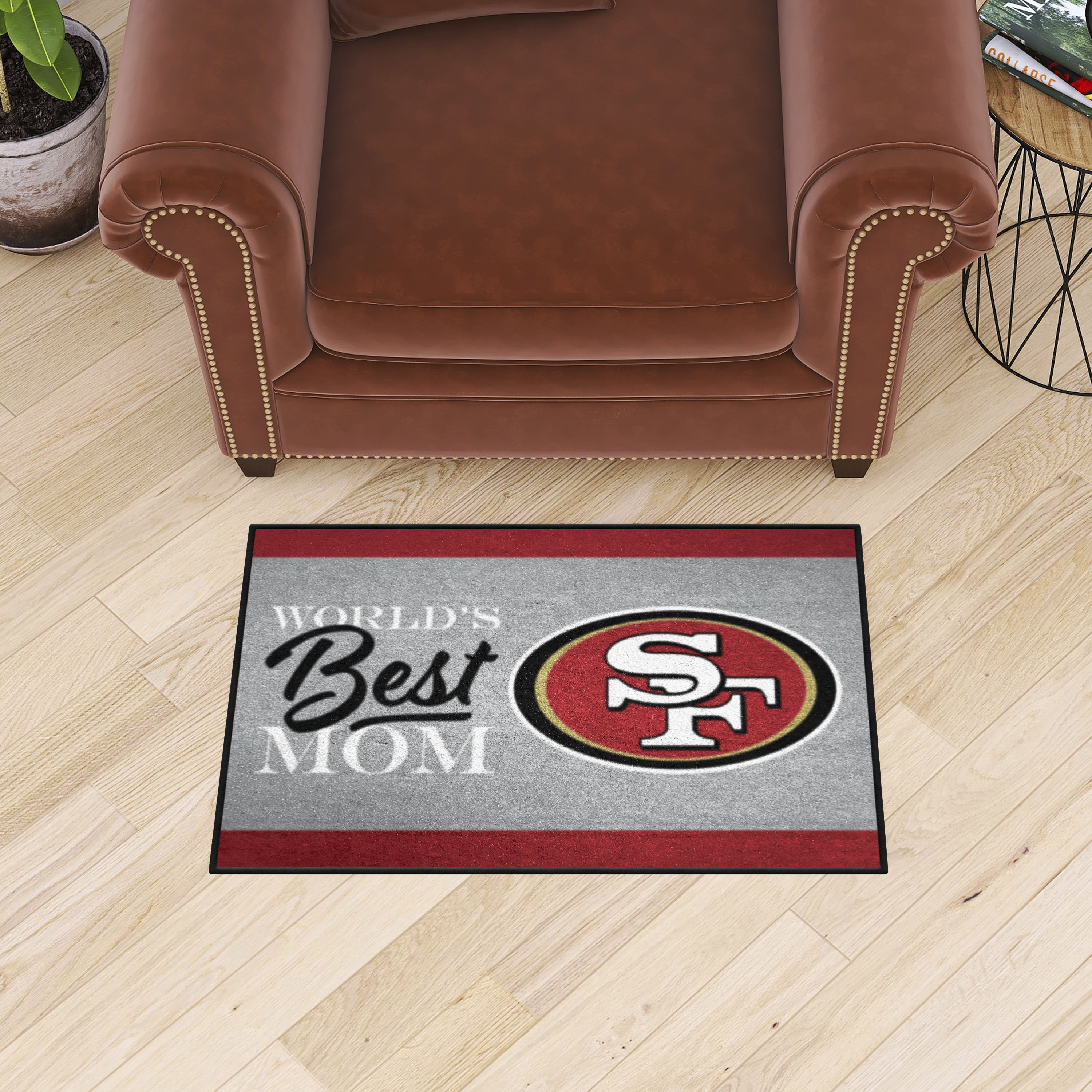 San Francisco 49ers Area Rug Living Room Carpet Bedroom Anti-Slip