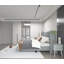 Ensemble de chambre avec lit plateforme 2 pièces-87378508-87378504