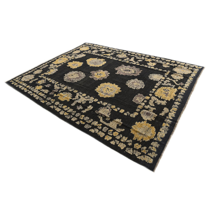 Tapis noir 8 x 10 Pettaway