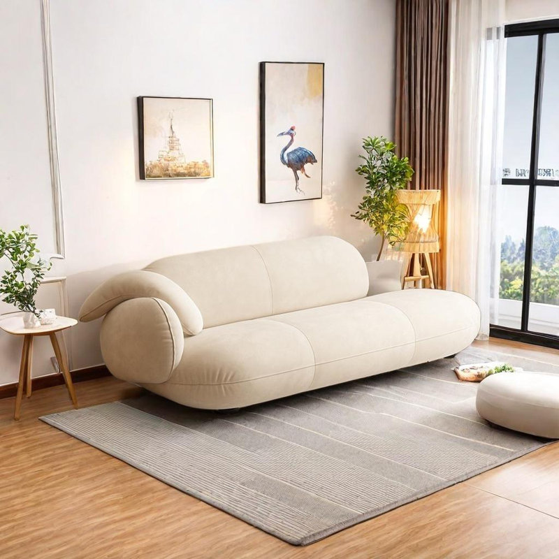 Navon, Left Hand Facing, Creamy White