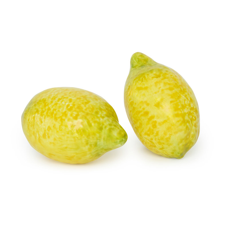 Pizani Ceramic Lemons, 4"