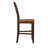 Deshawndre Solid Wood Counter Stool