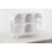 Wooden Handmade 6 Shelf Living Room White Console Table