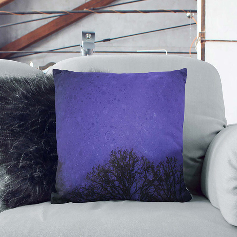 Square Throw Cushion, Stone, 40cm H x 40cm W x 15cm D