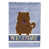 Chow-chow chocolat assis sélectionné