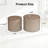 2-Pieces Round Wooden Nesting Coffee Table-1210383085