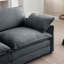 Canapé modulaire surdimensionné avec repose-pieds convertible