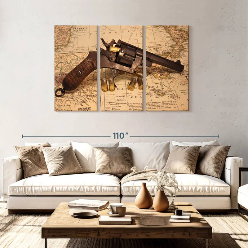 Conquer The World, 48" H x 74" W