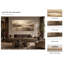 Art mural sur toile panoramique Amber Valley Light-2076821199