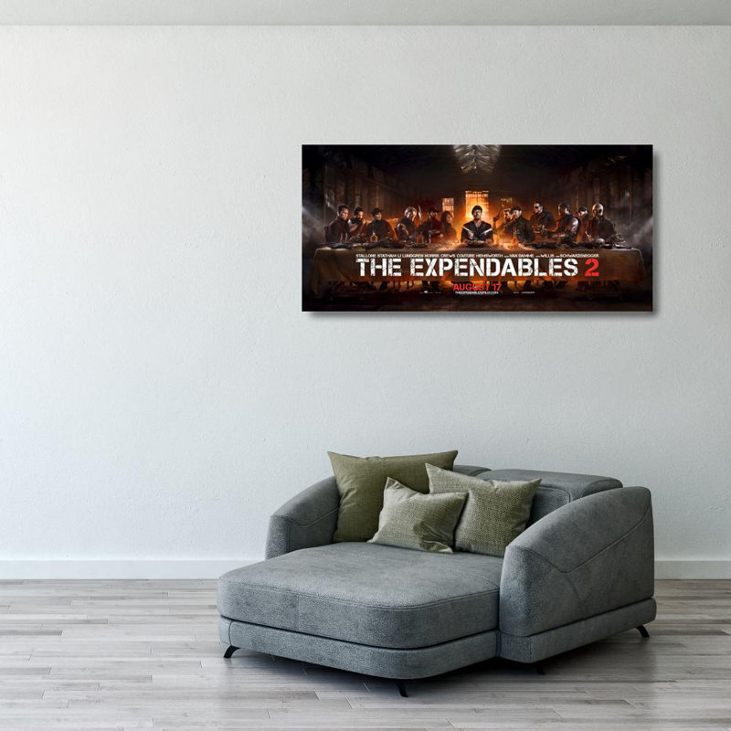 The Expendables 2, 19" H x 40" W