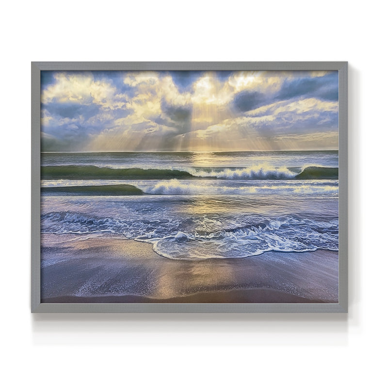 Breaking Through -Framed Print - Restickable