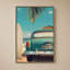 «Retro Beach» par CAD Designs - Impression sur toile-130745756-130745763