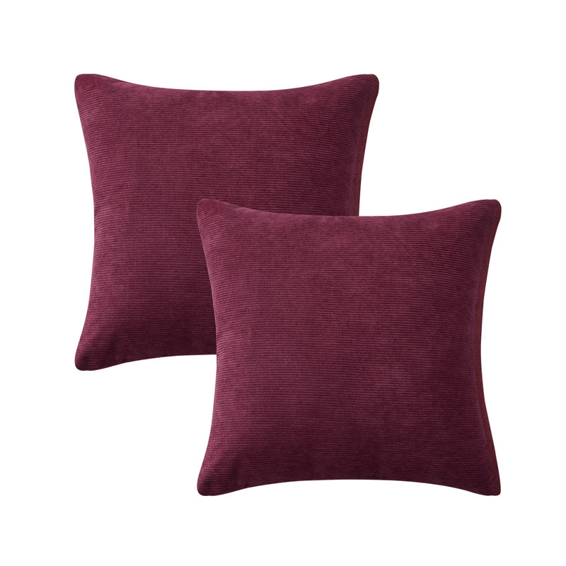 Dardel Velvet Scatter Cushion Cover, Red