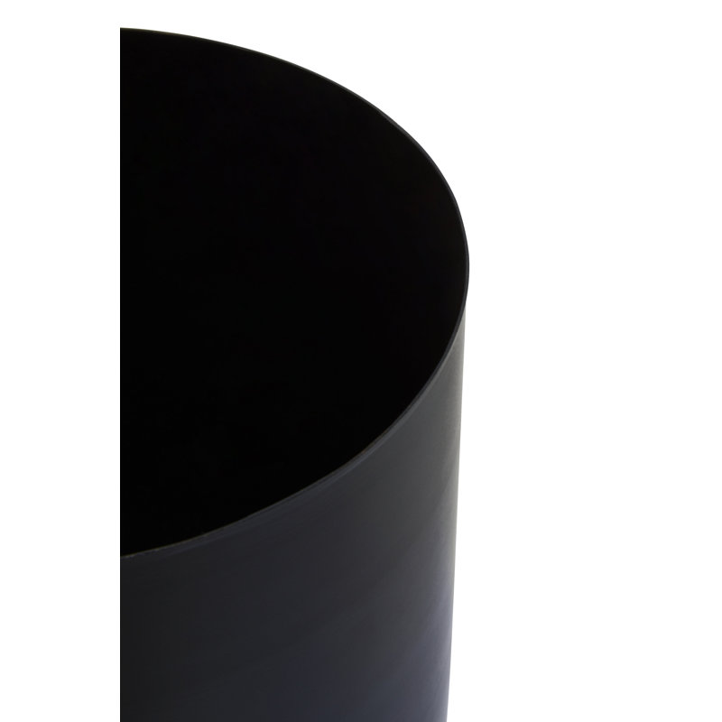 Alina Iron Table Vase, Black