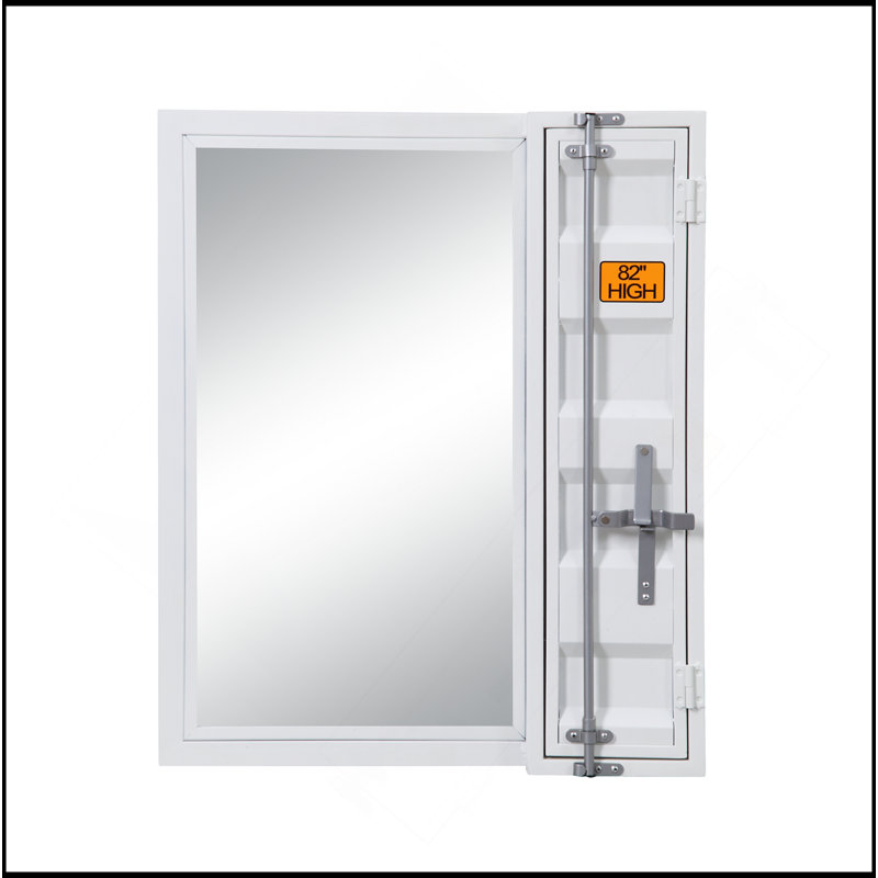 Miroir de salle de bain Cargo, Blanc