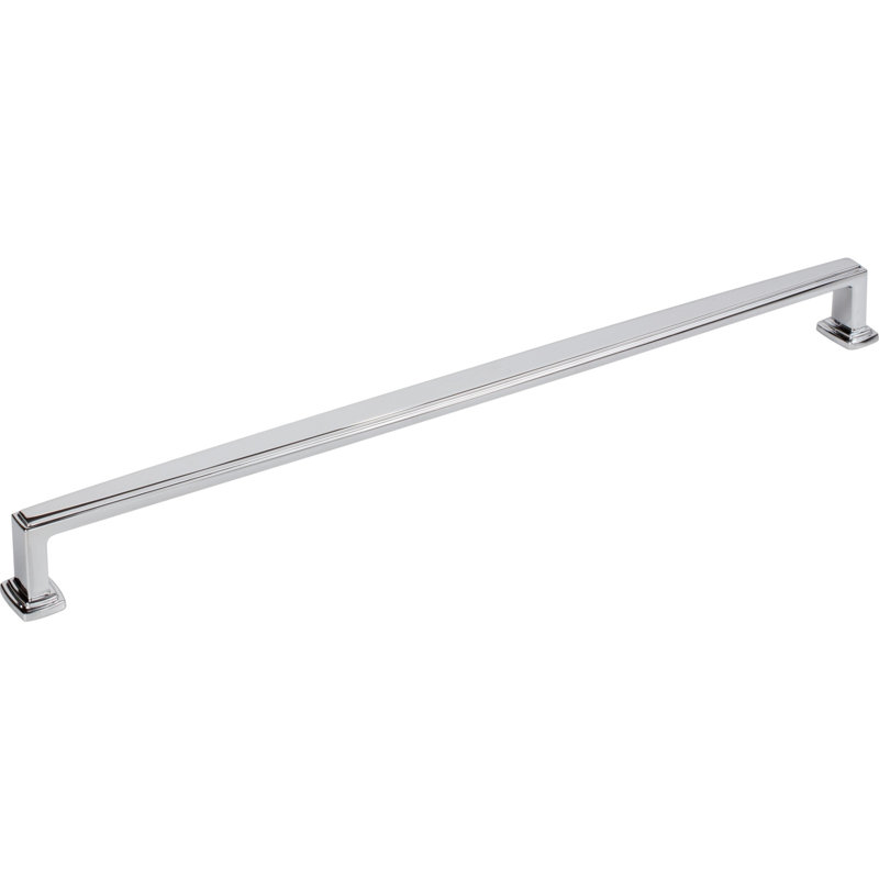 Richard Bar Pull, Polished Chrome, 12"