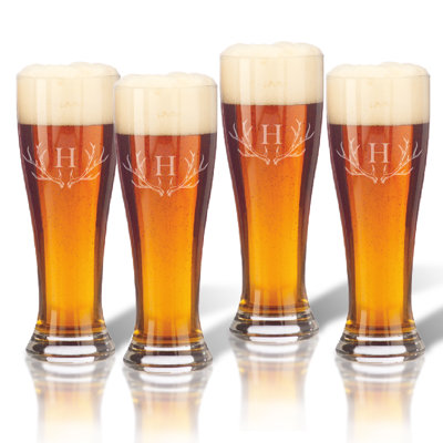 Maximo 16oz. Handmade Pilsner Glass Set