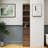70.87" H Display Storage  Cabinet , 4-Tier Shelf, 3 Side Drawers & 4 Small Display Shelves , Modern Wooden Tall Bookshelf Bookcase For Living Room Home Office-1174727644