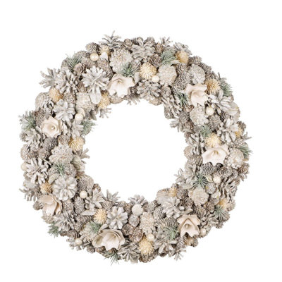 Pinecones 51 cm Wreath