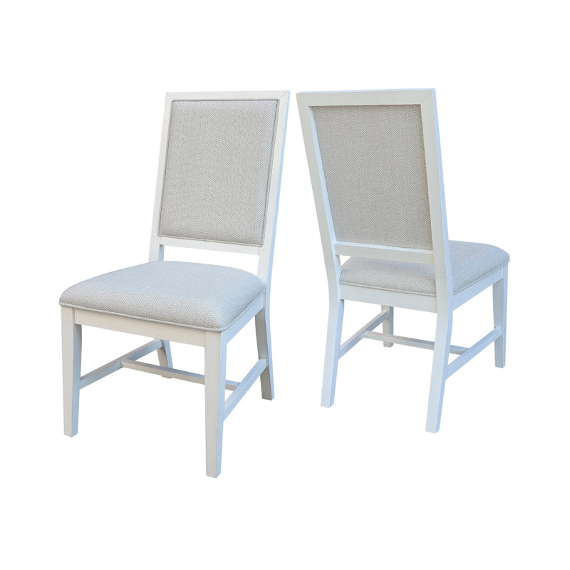 Albin Solid Wood Upholstered Dining Chair