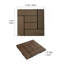 Ensemble de tuiles de terrasse en bois et en plastique composite de 20 pièces-112077395