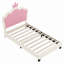 Lit princesse rembourré, lit plateforme-1881775838-1881775837