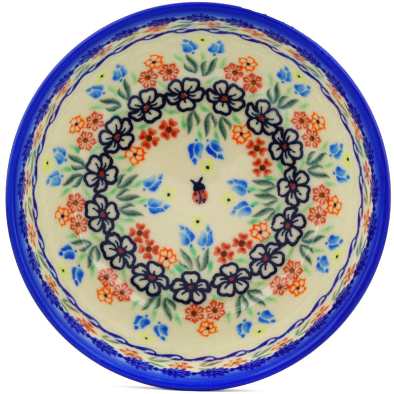 Fanciful Ladybug 32 oz. Rice Bowl
