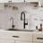 Karran Quartz 32'' X 19-1/2'' Double Bowl 50/50 Undermount Kitchen Sink Kit-54821675