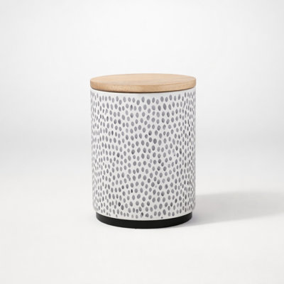 Cyprych Solid Wood Top End Table