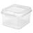 Sterilite Plastic Stacking FlipTop Latching Storage Box Container-607989442-607989443-607989446