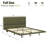 Holiman Platform Floating Bed With LED Light-348957519-348957517